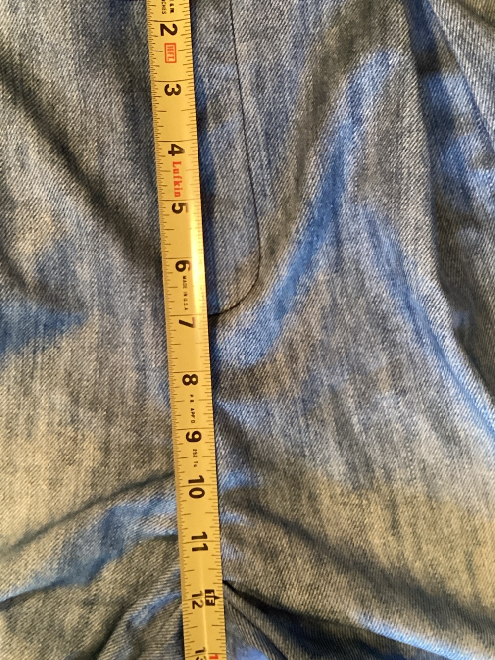 Source Unknown Blue Denim Ankle Jeans with Floral Embroidery Print - Picture 10 of 10